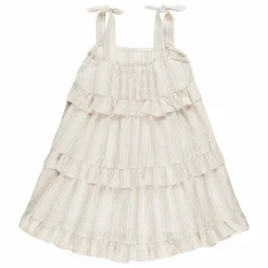 Enfant Rylee + Cru Robes, Combinaisons|Robe Volant Rayure |