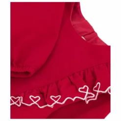 Enfant Petit Bateau Robes, Combinaisons|Robe Volants Coton Bio |