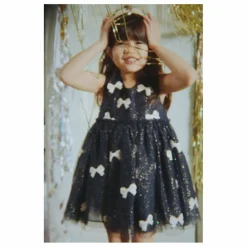 Konges Sløjd Robe Yvonne Pailletée | Bleu nuit Sale