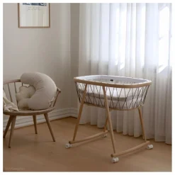 Charlie Crane Roues pour berceau Kumi - Set de 4 | Blanc