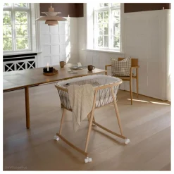 Charlie Crane Roues pour berceau Kumi - Set de 4 | Blanc