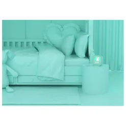 MOB Réveil et Veilleuse Billy | Turquoise Best