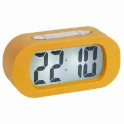 Present Time Réveil Gummy | Jaune moutarde