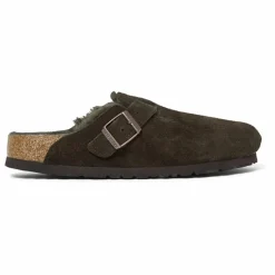 Hot BIRKENSTOCK Sabots Boston Shearling - Collection Adulte | Marron