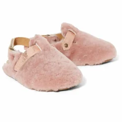 Pèpè Sabots Façon Fourrure | Rose pâle Outlet