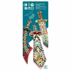 Djeco Loisirs Créatifs|Sabres à décorer Comme un pirate - Set de 3