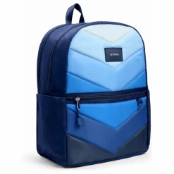 Enfant State Bags Sacs, Petite Maroquinerie|Accessoires De Mode|Sac à Dos Kane Deux Poches Blue Chevron |