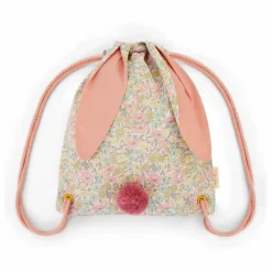 Meri Meri Sac à dos Lapin en tissu Liberty | Rose Clearance
