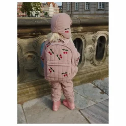 Konges Sløjd Sac à Dos Matelassé Juno Cerises | Mauve