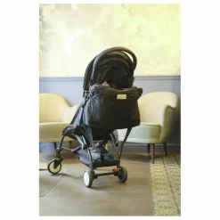 Clearance rivedroite Sac à langer Darcy en coton recyclé Noir