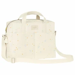 Nobodinoz Sac à langer imperméable Gala Opéra Orange Cherries | Beige Best