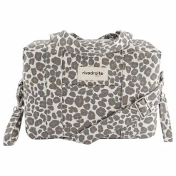 rivedroite Sac à Langer Mini Darcy Léopard Coton Recyclé | Gris Online