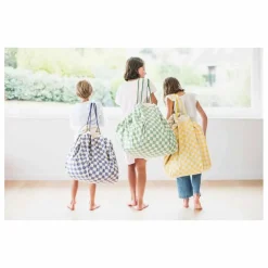 Play and Go Sac / Tapis de jeu Noomad - Vichy | Jaune Clearance