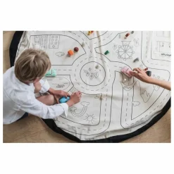 Play and Go Sac / Tapis de jeu Noomad - Ville Multicolore Discount