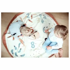 Play and Go Sac / Tapis de jeu Noomad - Nombres et Légumes Multicolore Hot