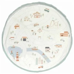 Play and Go Sac / Tapis de jeu Noomad - Carte de Ville Multicolore