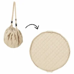 Play and Go Sac / Tapis d'éveil Noomad - Rayures | Ocre Discount