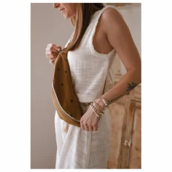 Rose in April Sac banane Cœurs | Brun roux New