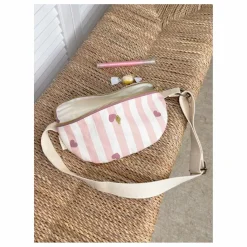 Milinane Sac banane Ti'Bob | Rose pâle Discount