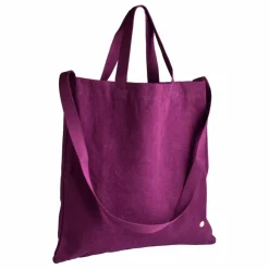 La cerise sur le gâteau Sac City Iona en toile de coton | Pourpre Hot