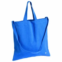 La cerise sur le gâteau Sac City Iona en toile de coton | Bleu