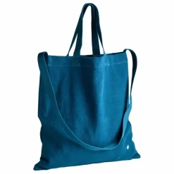 La cerise sur le gâteau Sac City Iona en toile de coton | Bleu canard Best