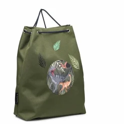 Hot Caramel & Cie Sac de Gym Jurassic | Khaki