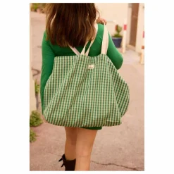 Gabrielle Paris Sac de plage Vichy | Vert Menthe New