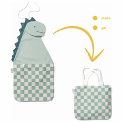 Play and Go Sac de rangement Toto - Dino | Bleu