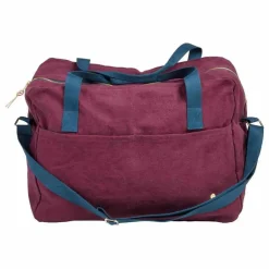 Femme La cerise sur le gâteau Sacs Weeks Ends|Sacs Week-End|Sac de voyage en coton bio Iona |