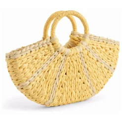 Enfant Molo Sacs, Petite Maroquinerie|Accessoires De Mode|Sac Lemon Paille de Papier |