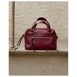 Outlet Jérôme Dreyfuss Sac Lucky Bowling Mini Chèvre | Bordeaux