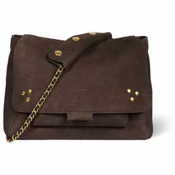 Outlet Jérôme Dreyfuss Sac Lulu M Taurillon Imprimé Croco | Marron