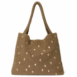 New Studio Noos Sac mom-bag Hearts | Marron