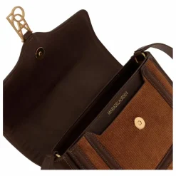 Maria de la Orden Sac Noah Velours Côtelé et Cuir | Camel Sale