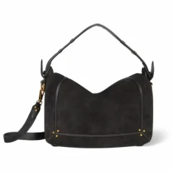 Outlet Jérôme Dreyfuss Sac Pepito M Suede | Noir