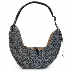 Clearance Caramel & Cie Sac Promenade Cross Body Léopard Chien | Gris