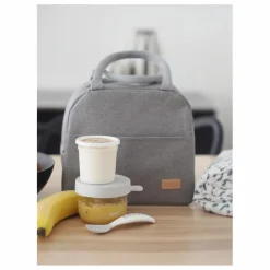 Béaba Sac Repas isotherme | Gris chiné Discount