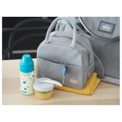Béaba Sac Repas isotherme | Gris chiné Discount