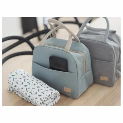 Béaba Sac Repas isotherme | Gris chiné Discount