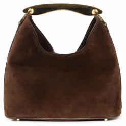 Elleme Sac Small Boomerang Suède | Marron New