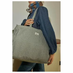 Gabrielle Paris Sac week-end à rayures en coton | Quartz Hot