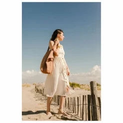 Adorna Sac week-end en lin | Terracotta