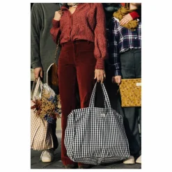 Gabrielle Paris Sac week-end Vichy | Noir Hot