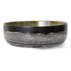 HKliving Saladier en grès | Noir Best