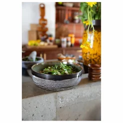 HKliving Saladier en grès | Noir Best