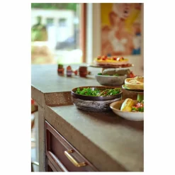 HKliving Saladier en grès | Noir Best