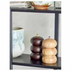 Bloomingville Art De La Table|Salière et Poivrière Marge en bois d'hévéa |