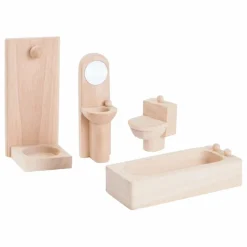 Hot Plan Toys Salle de bain en bois Naturel