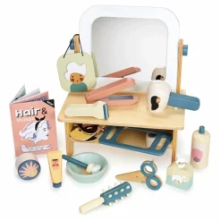 Hot Tender Leaf Toys Salon de coiffure Multicolore